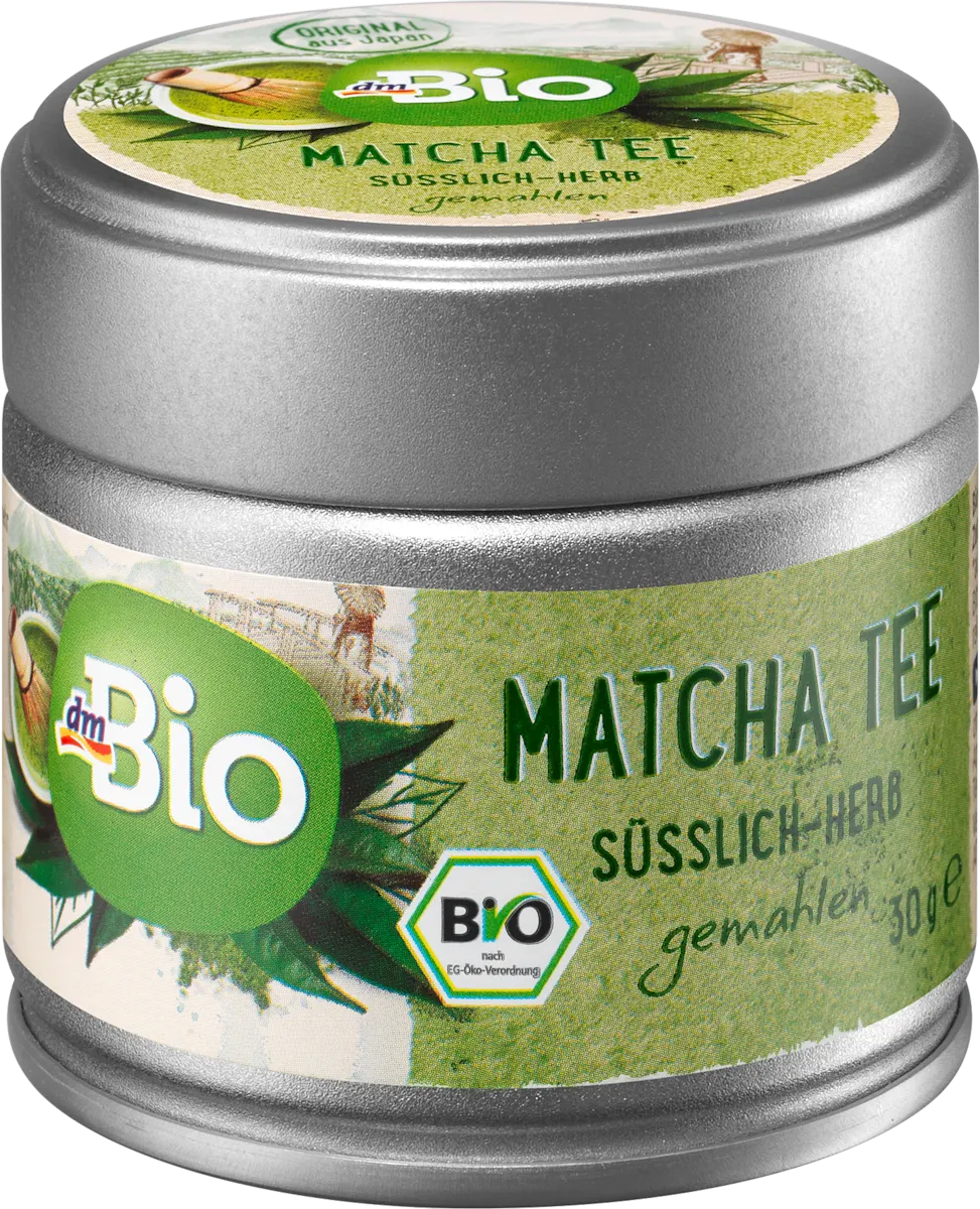 dmBio Grüner Tee Matcha, gemahlen, 30 g